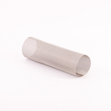 Tubo de filtro de malla de alambre tejido cilíndrico
